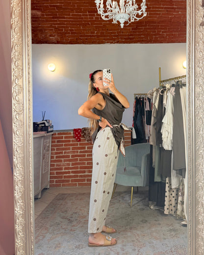 Pantalone a pois
