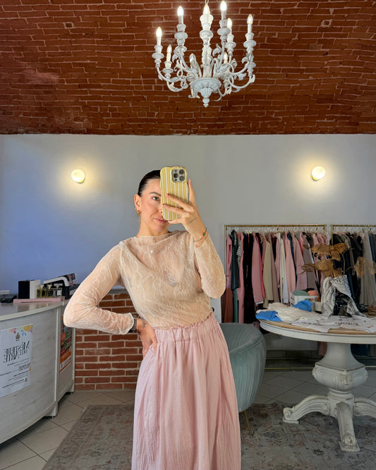 Maglia in pizzo