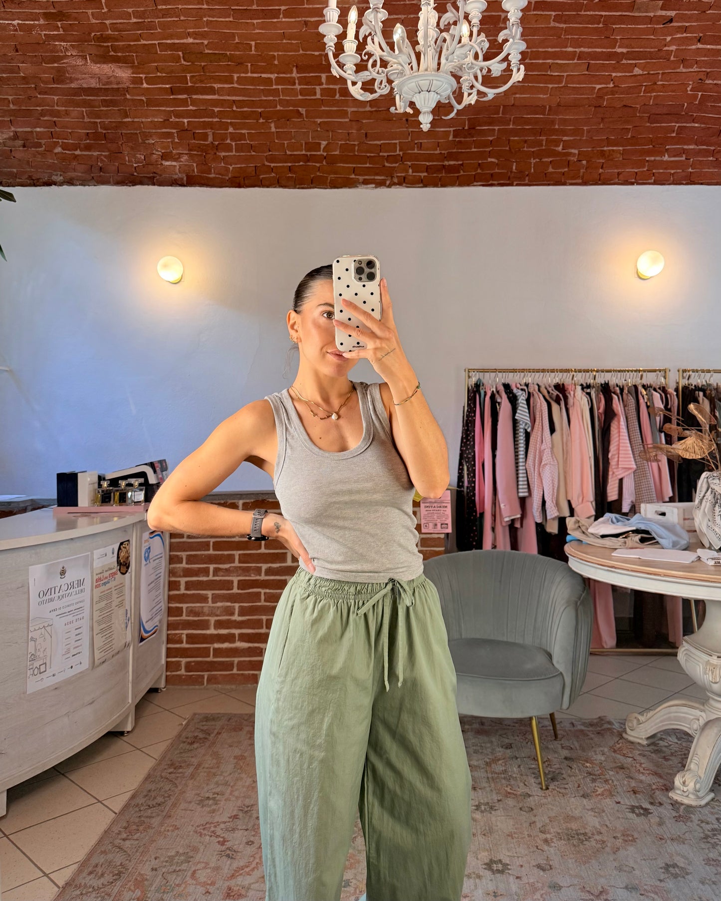 Pantalone in cotone