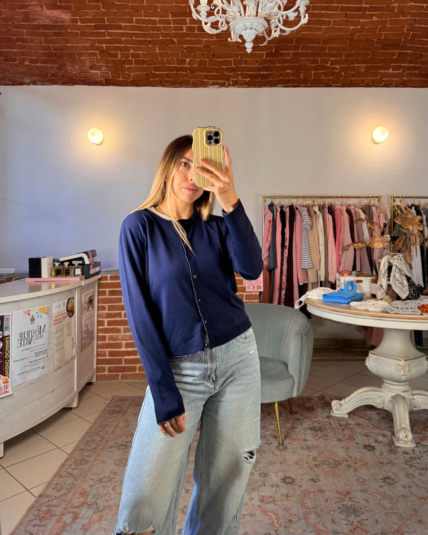 Cardigan cotone