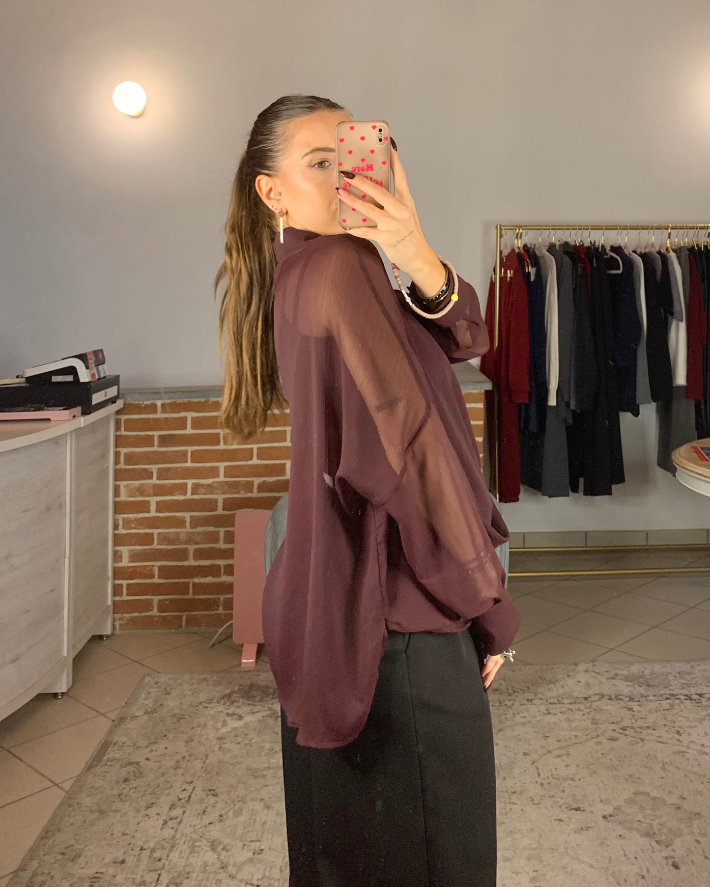 Blusa velata