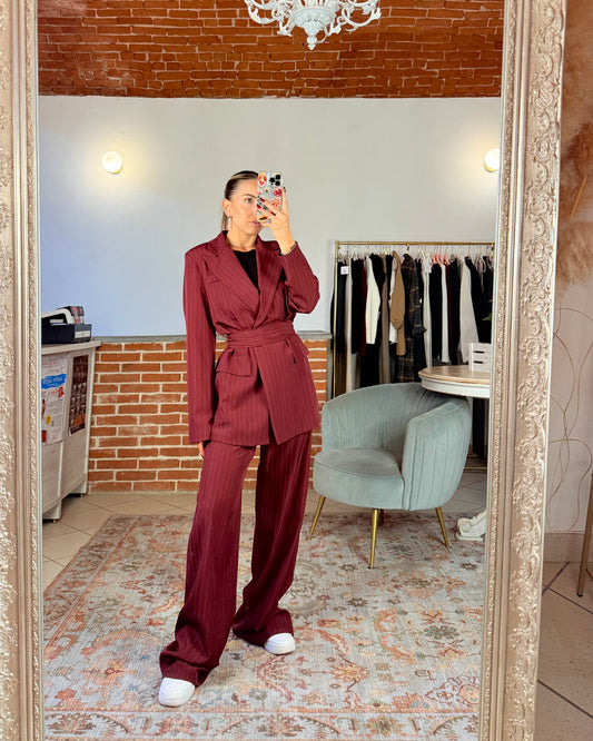 Tailleur gessato