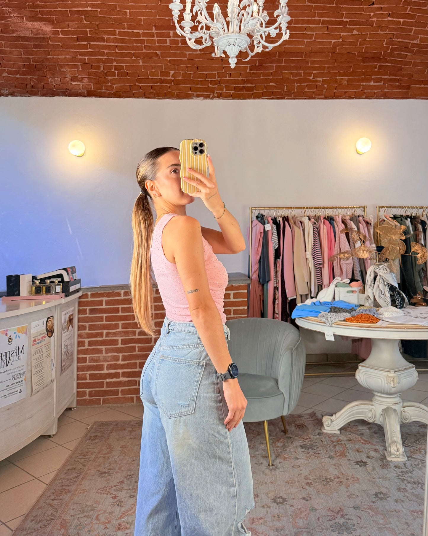 Body tulle e strass