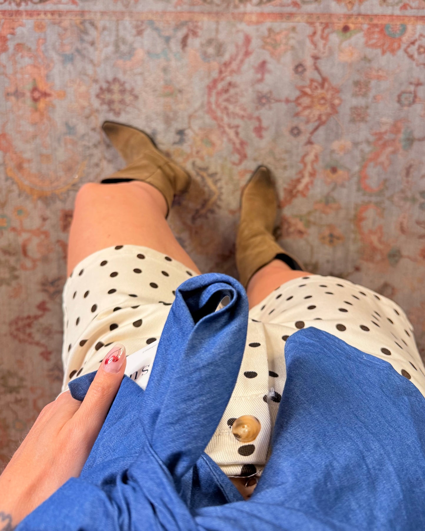 Pantaloncini a pois