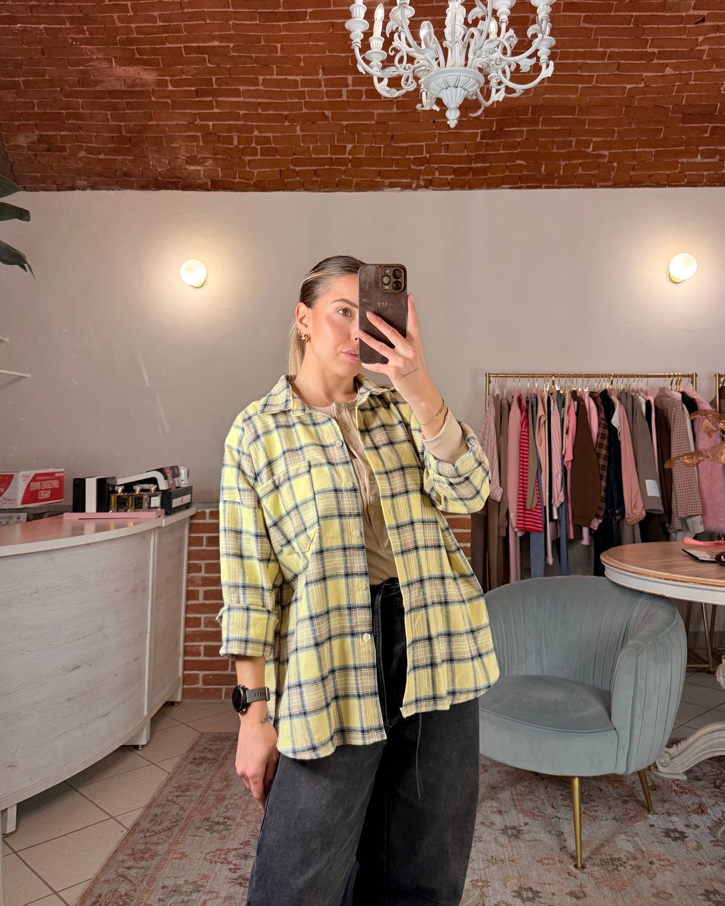 Camicia in flanella