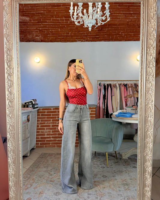 Jeans wide leg