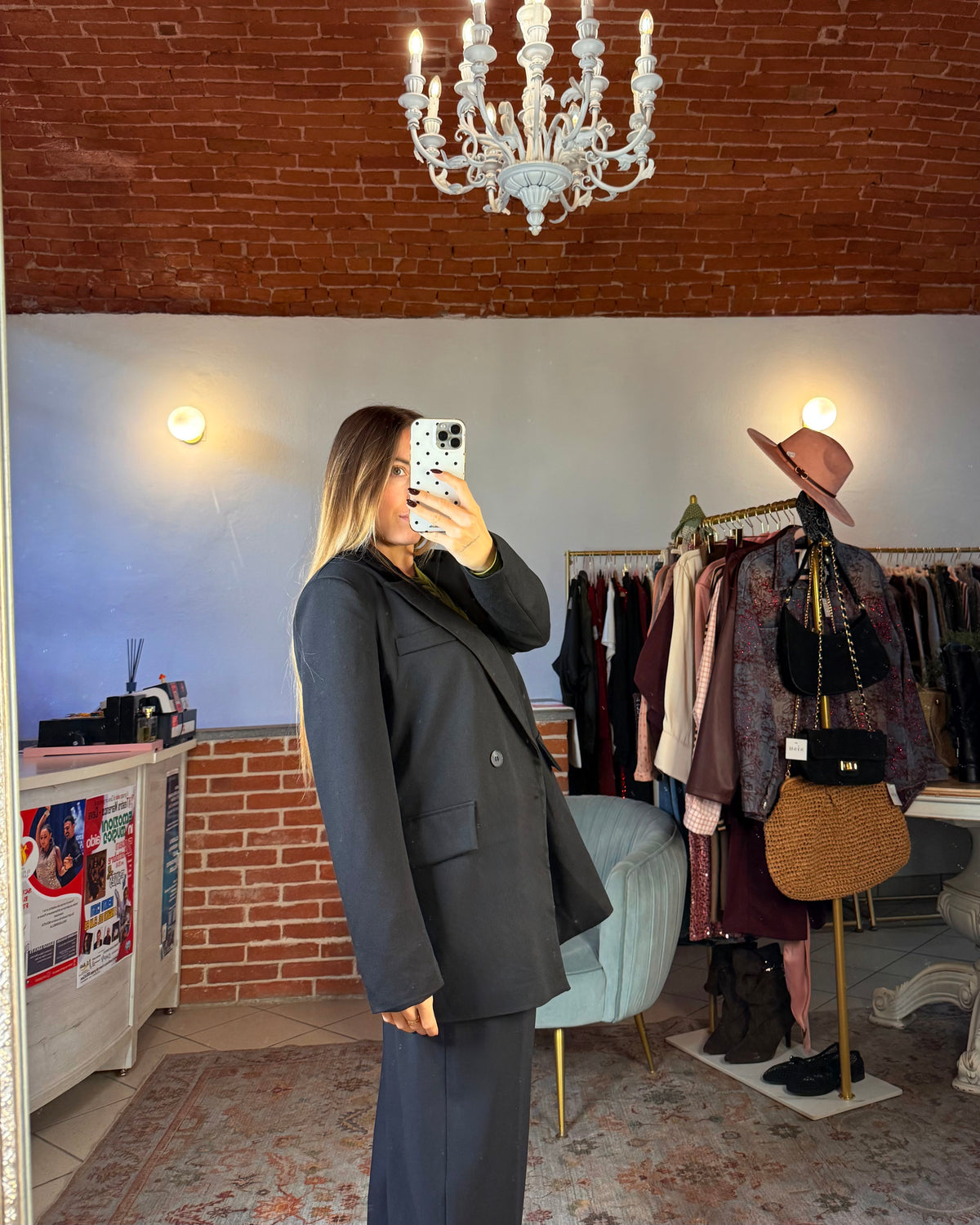 Blazer over doppiopetto