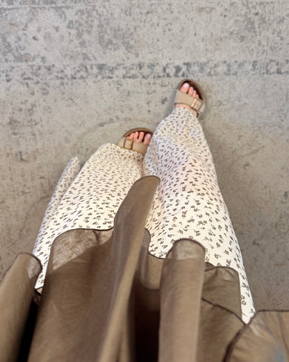 Pantalone ampio fantasia