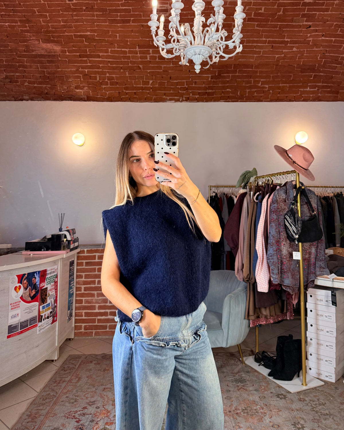 Smanicato mohair