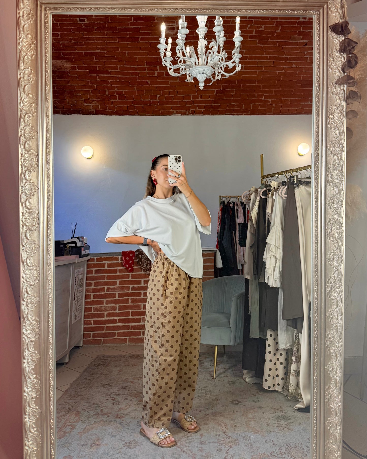 Pantalone a pois
