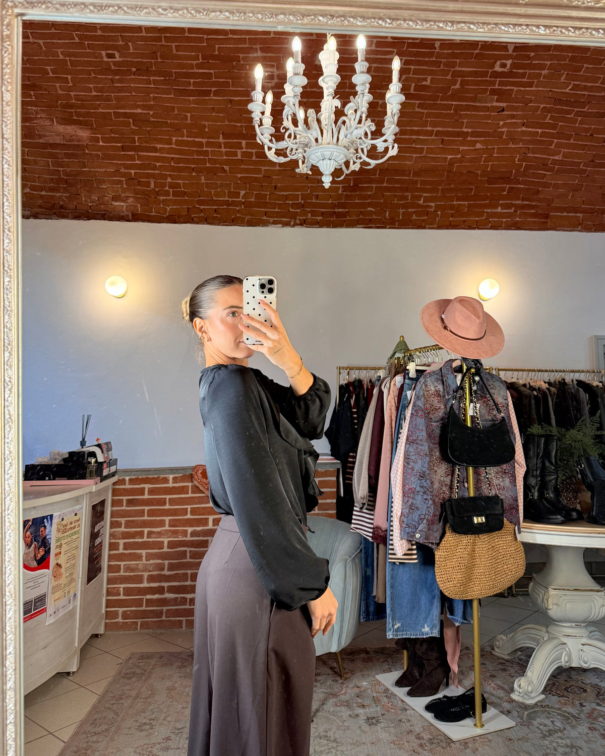 Pantalone con pinces