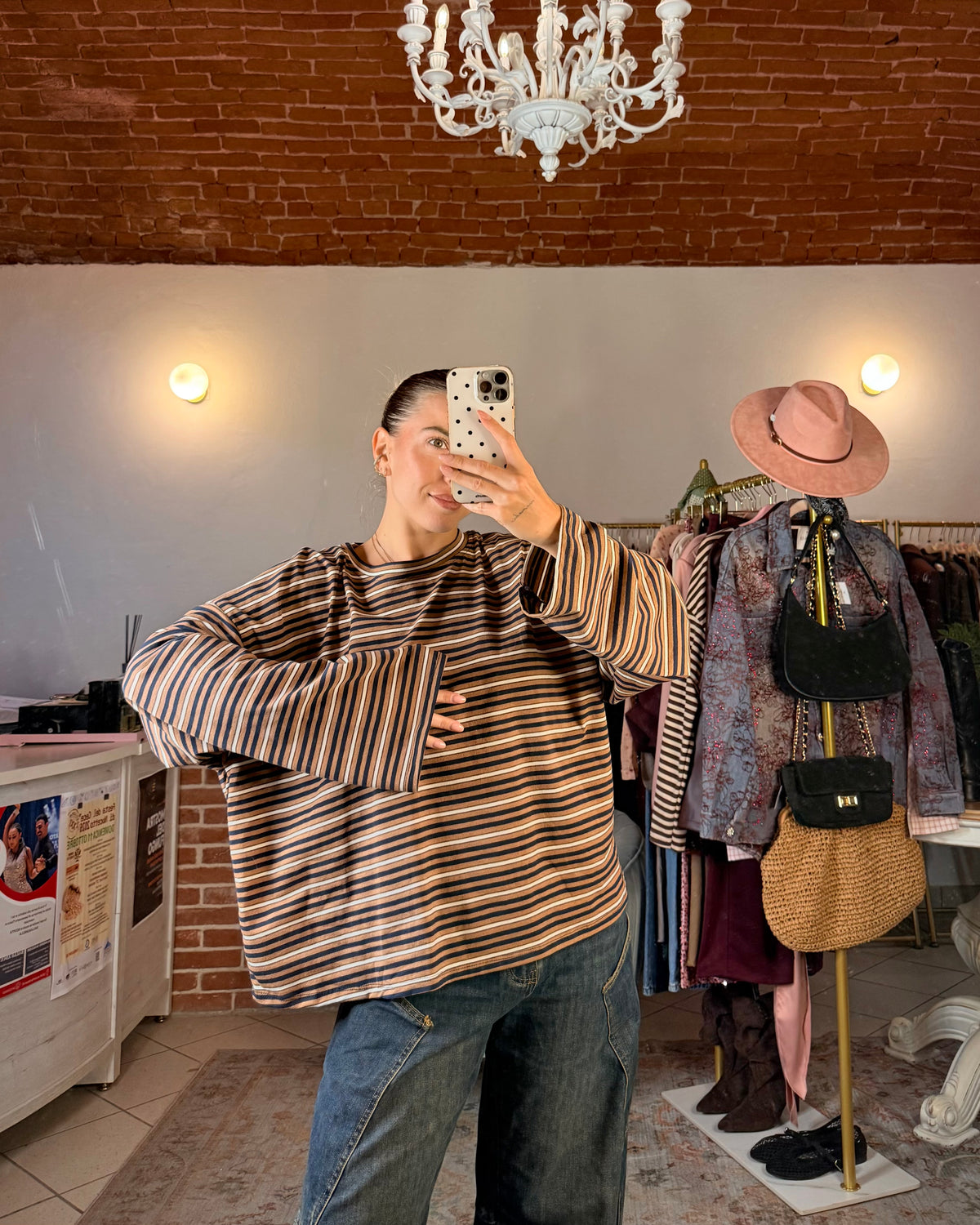 Maglia over multi righe