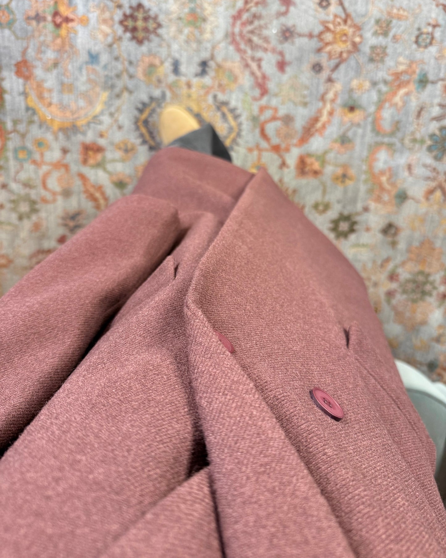 Double-breasted coat