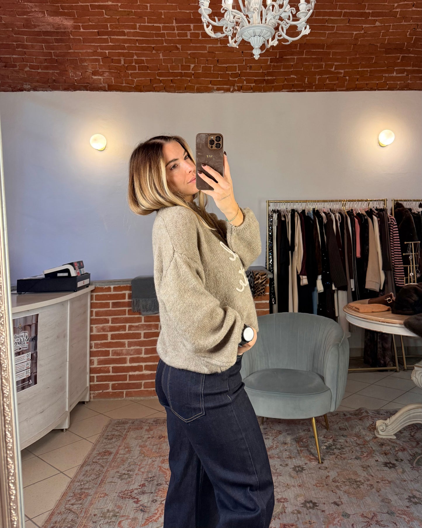 Maglione “Ho il mal di gente”