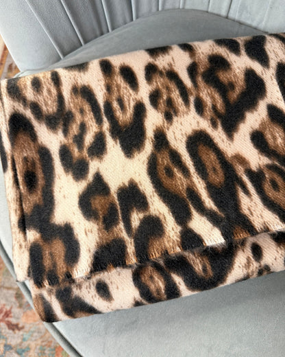 Écharpe à motif lion