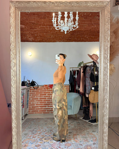 Jeans baggy camouflage