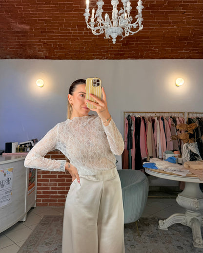 Maglia in pizzo
