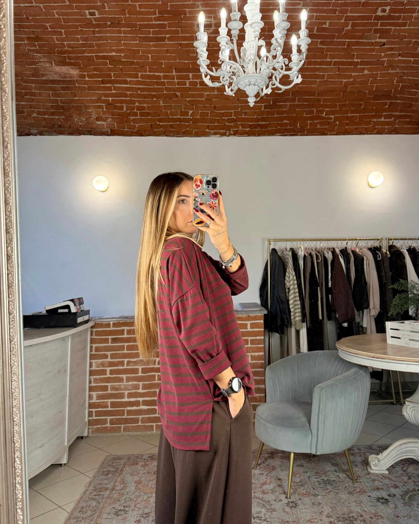 Maglietta in viscosa