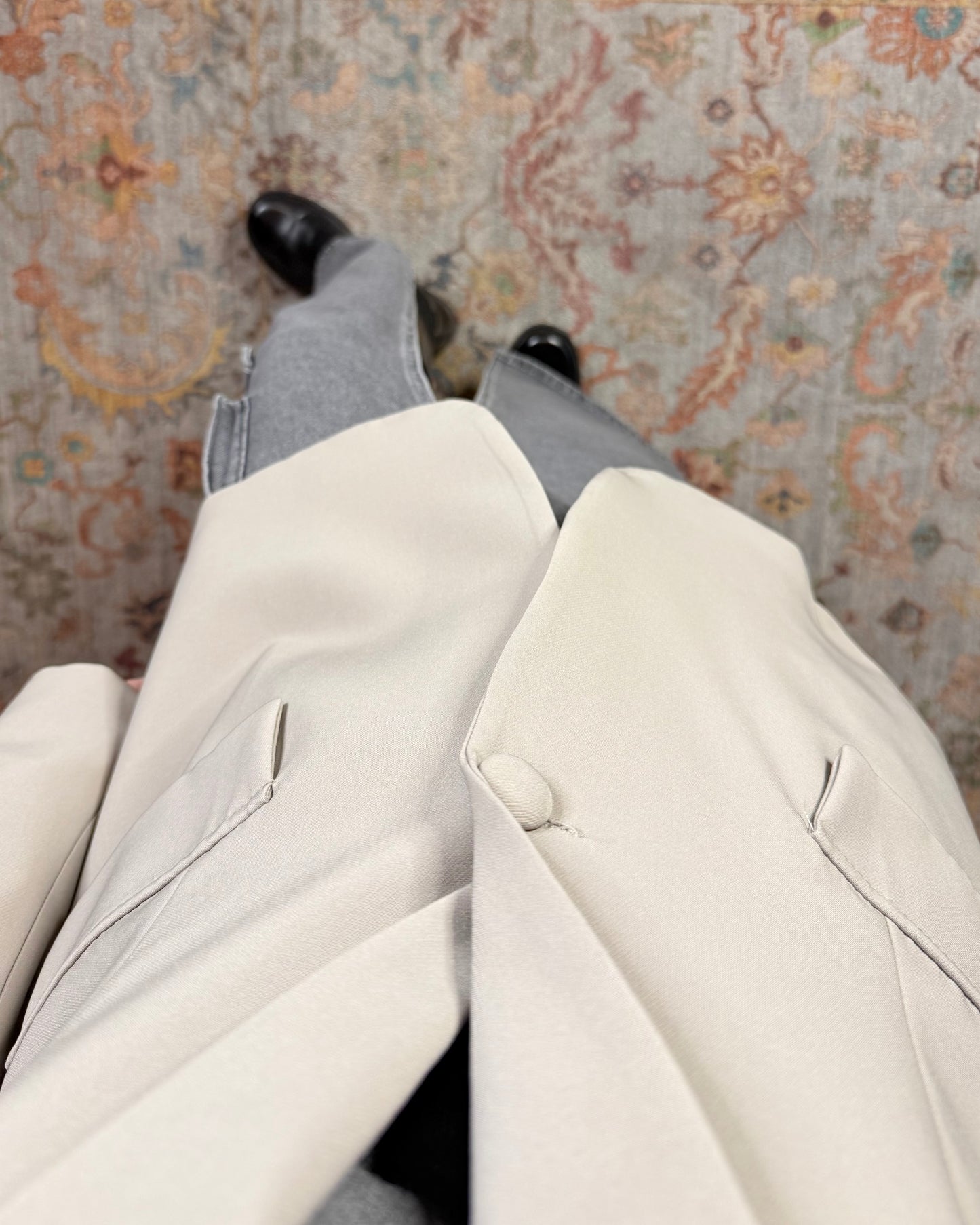 Blazer oversize sciancrato