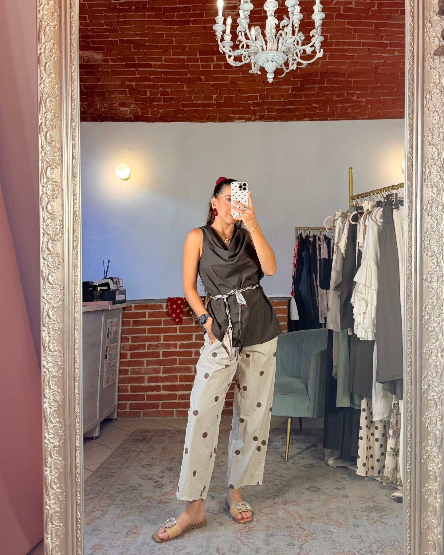 Pantalone a pois