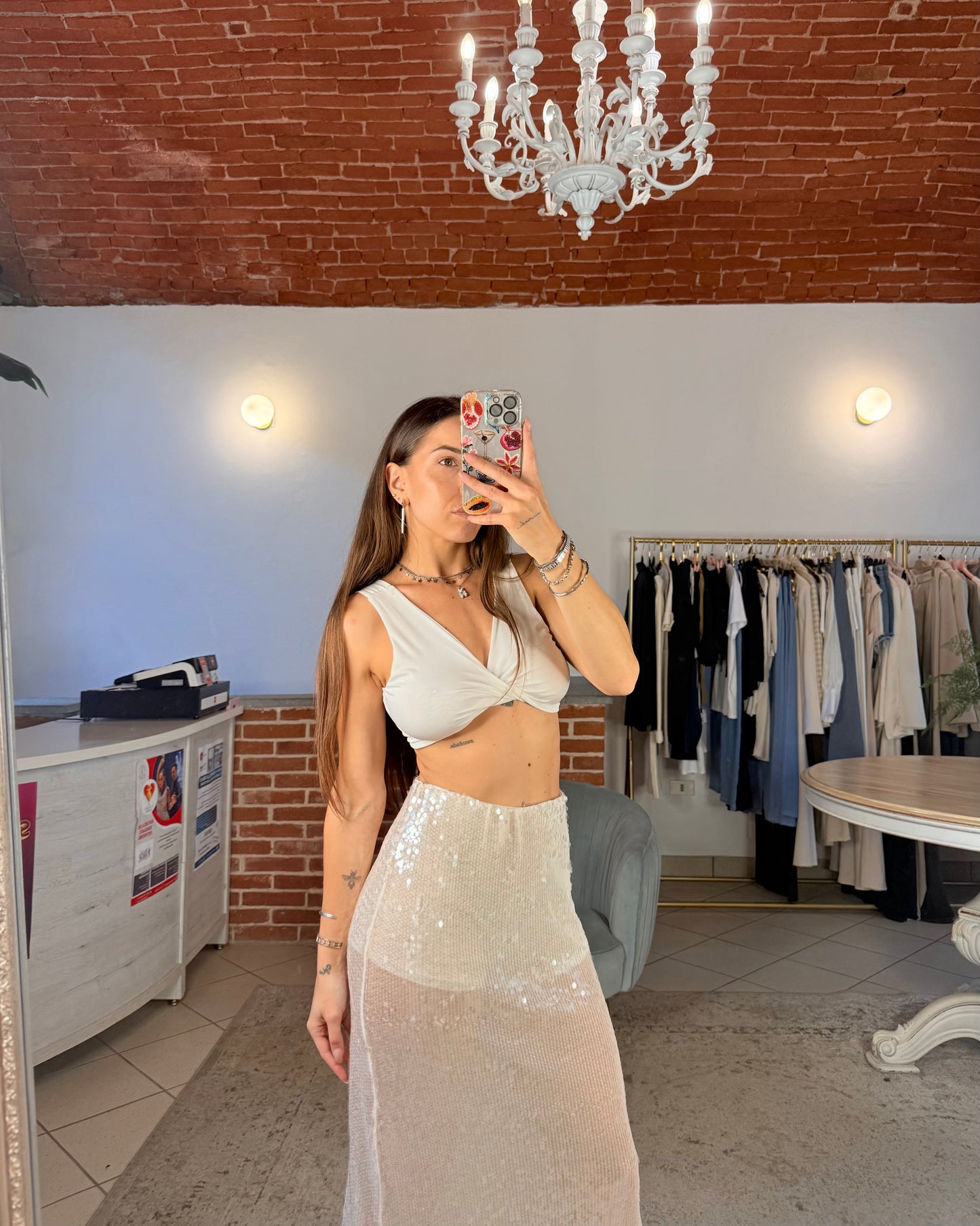 Gonna paillettes