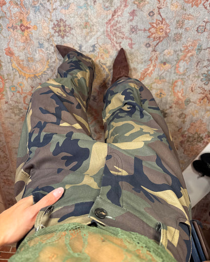Pantalone balloon camouflage