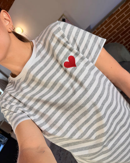 T-shirt cuore