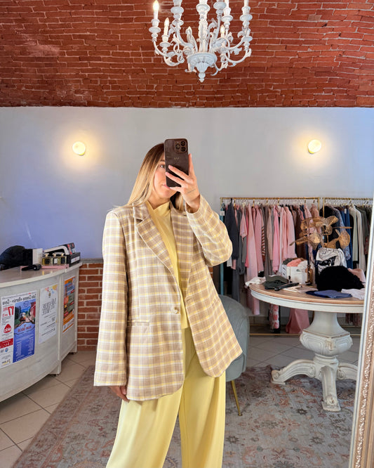 Blazer a quadretti