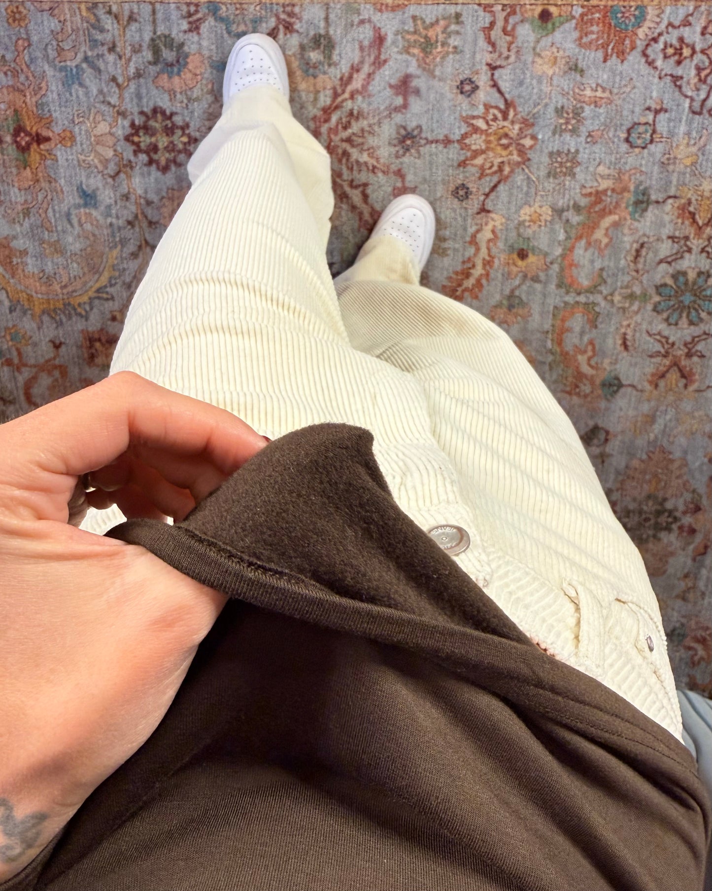 Crew neck sweatshirt