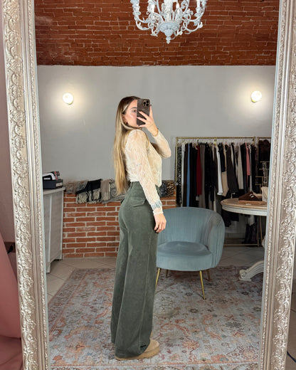 Pantalone in velluto