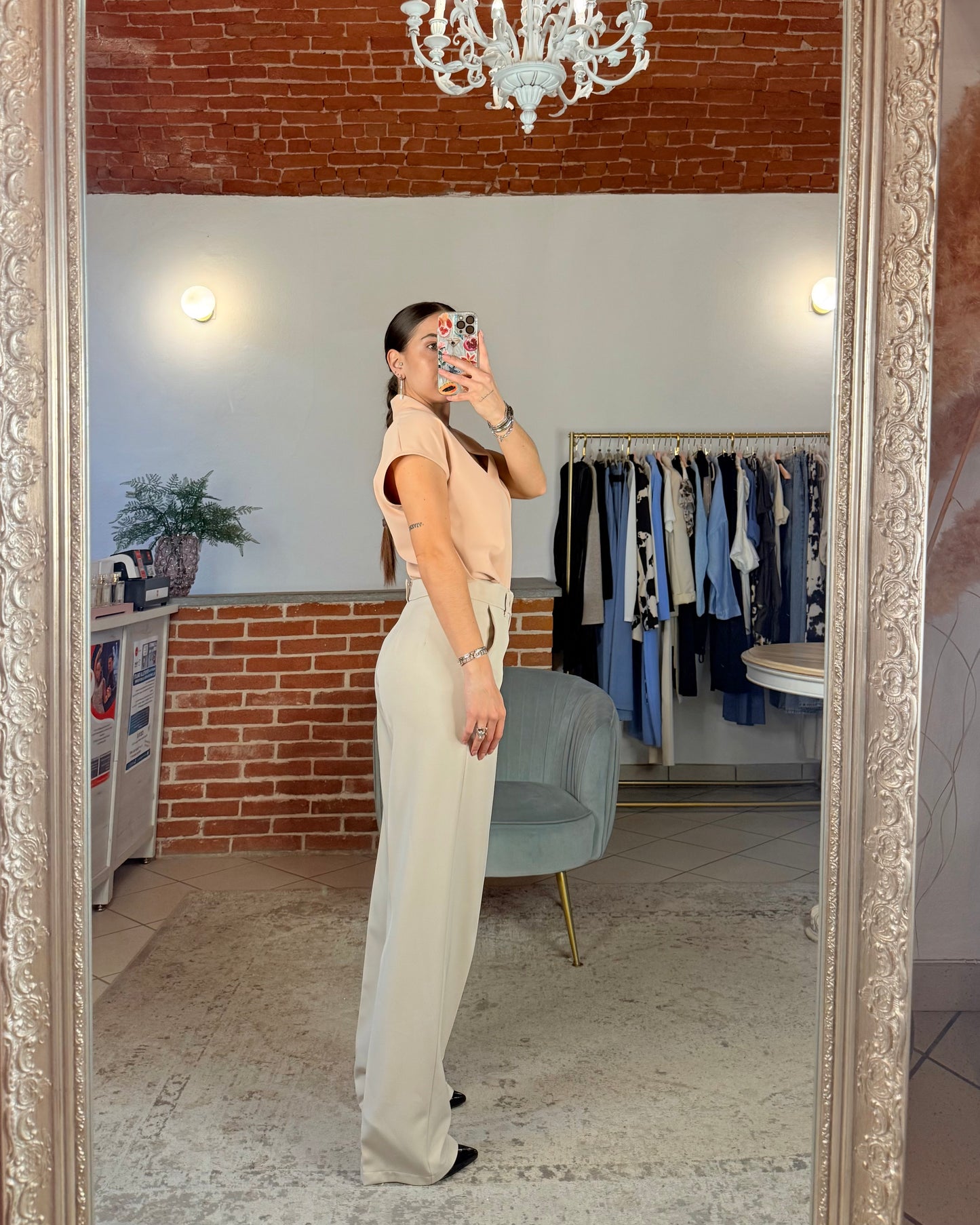 Pantalone dritto sartoriale