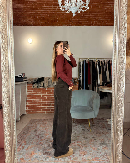 Pantalone in velluto