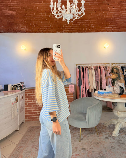 T-shirt oversize in cotone