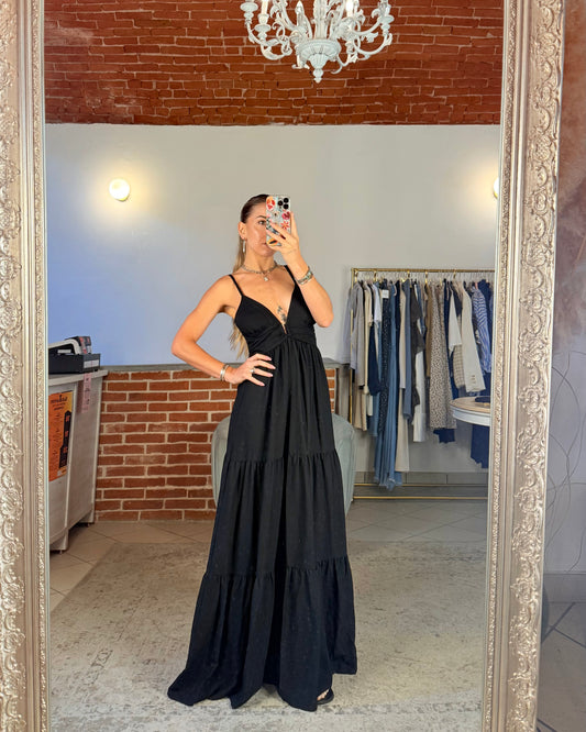 Abito con scollatura