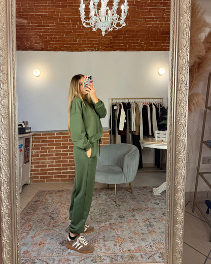 Completo tuta in viscosa