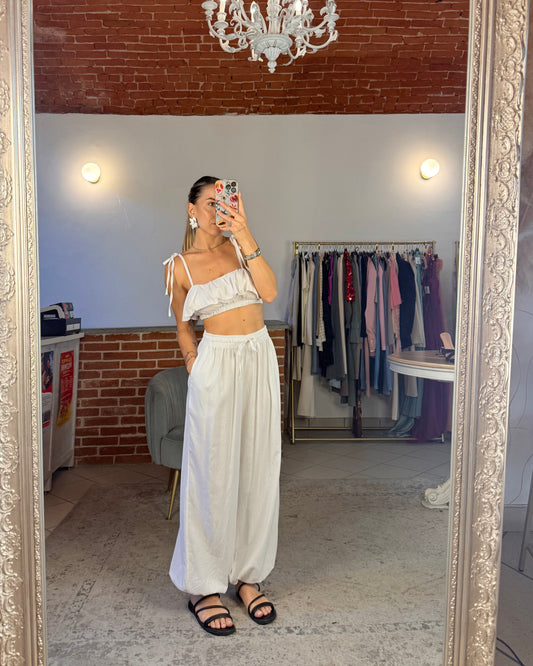 Coordinato misto lino