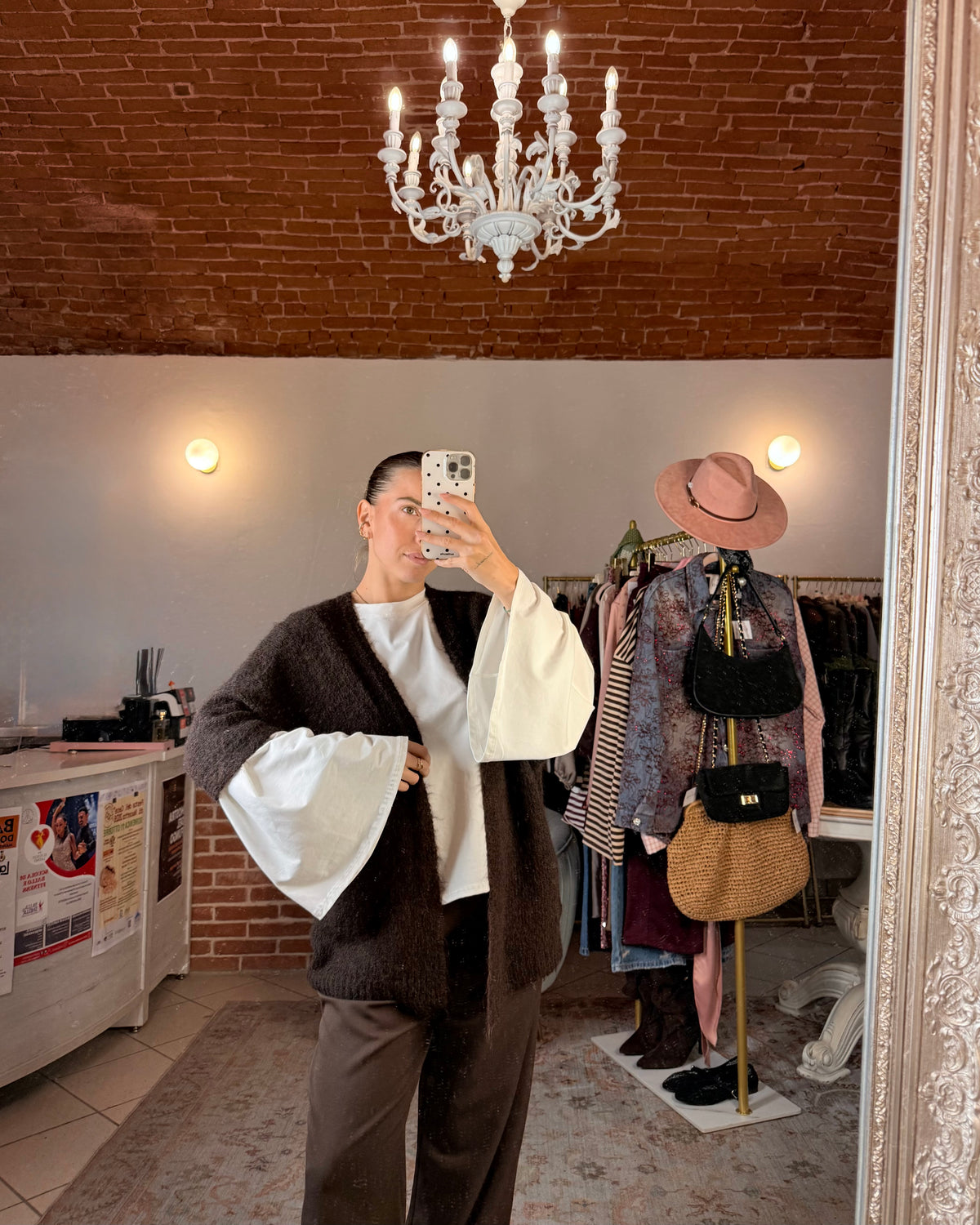 Cardigan in maglia