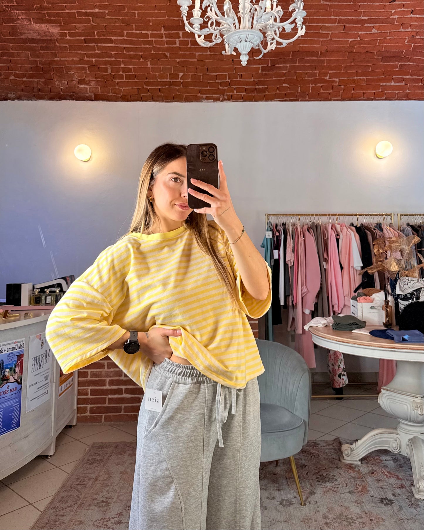 T-shirt oversize in cotone