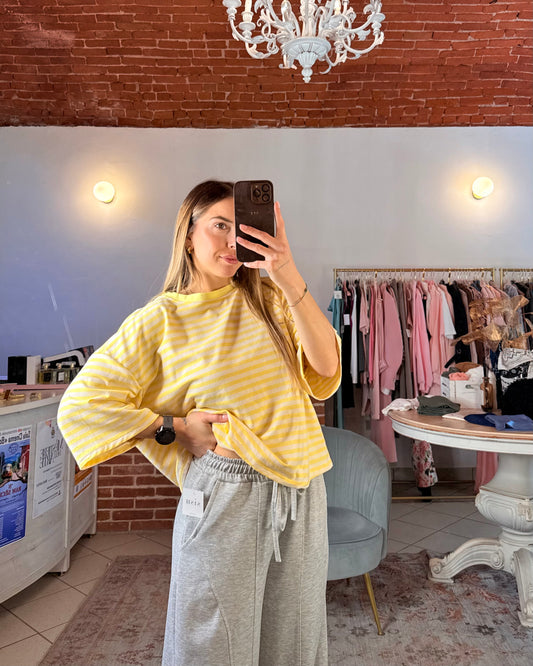 T-shirt oversize in cotone