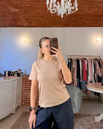 T-shirt con brillantini
