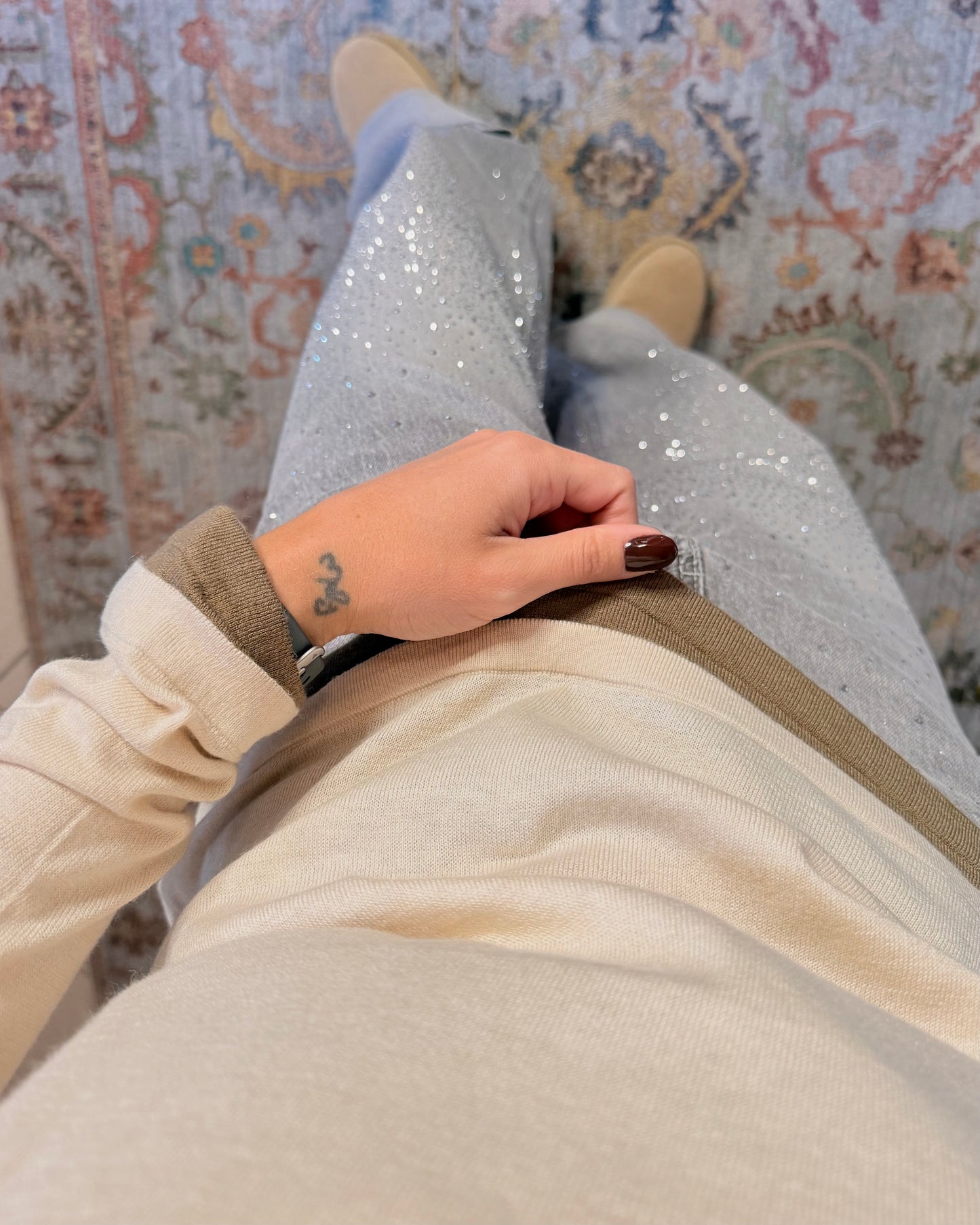 Maglioncino misto cachemire