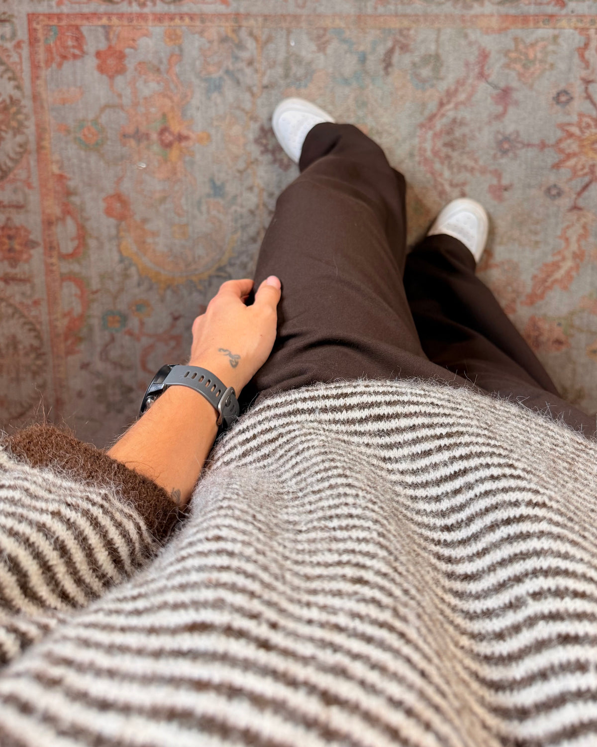 Maglione mezza manica