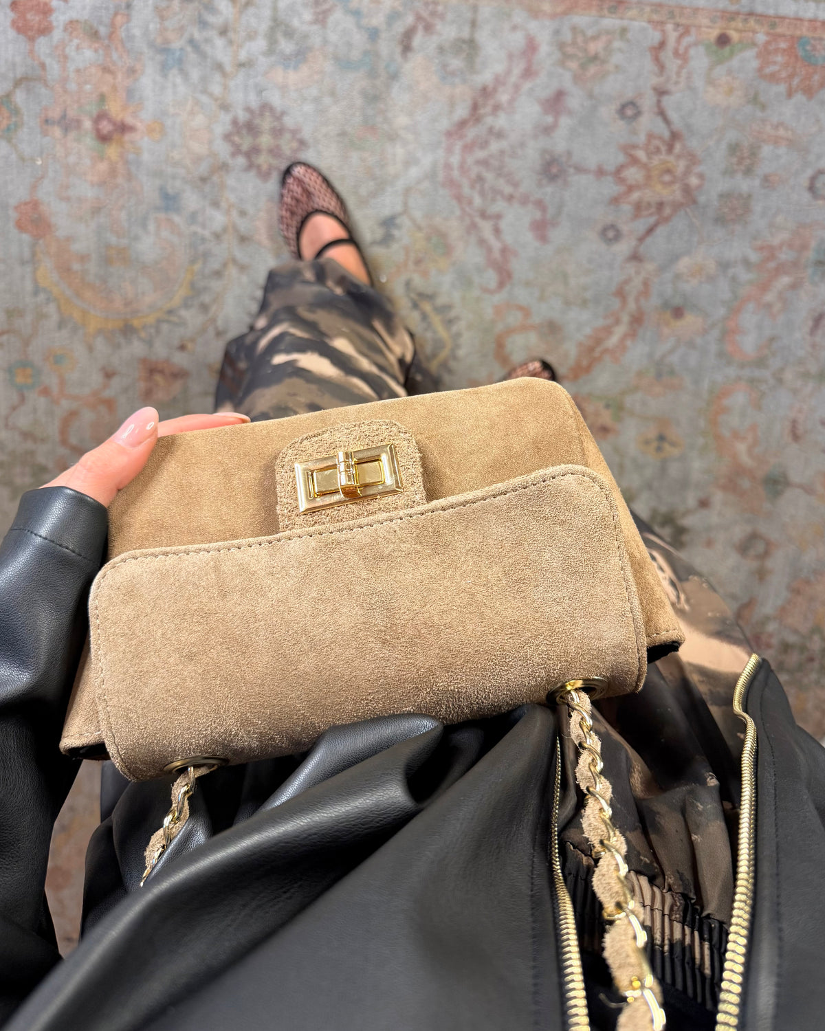 Borsa in vera pelle