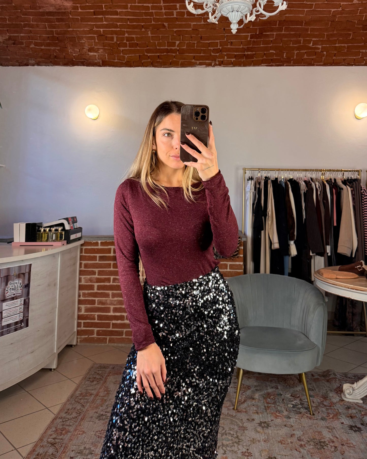 Cachemirina con lurex