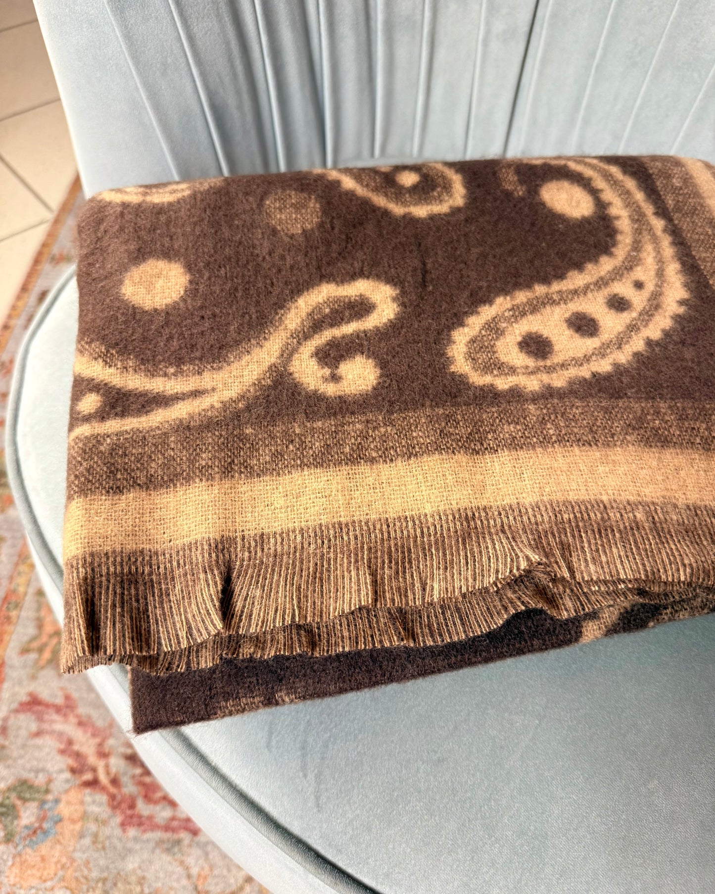 Écharpe à motifs cachemire