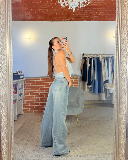Jeans strass