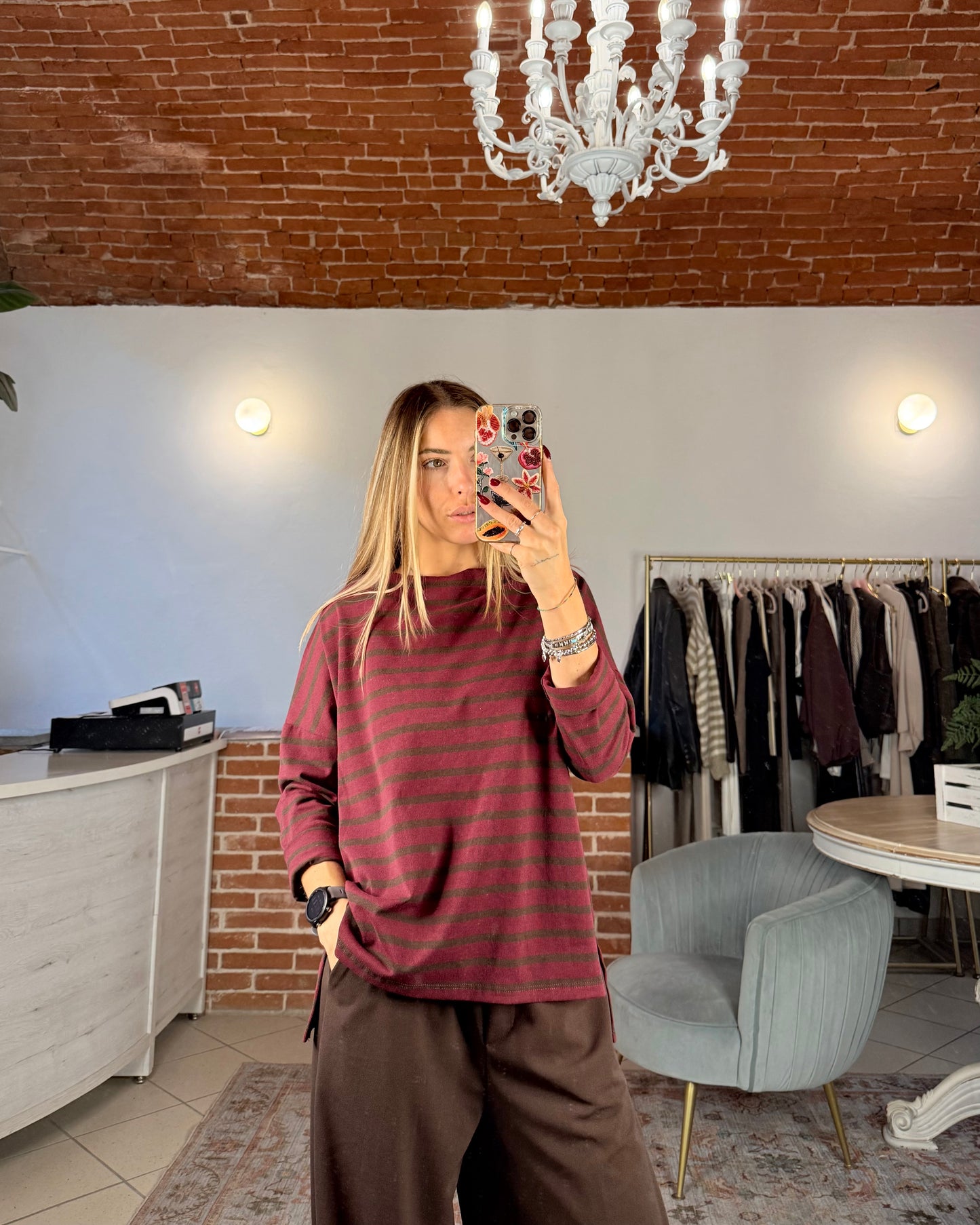 Maglietta in viscosa