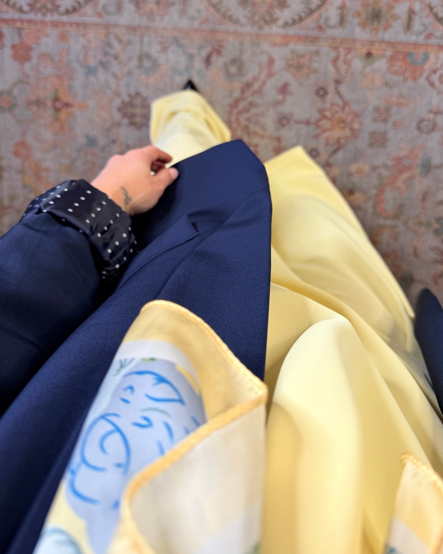Blazer over senza bottoni