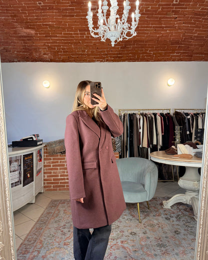 Double-breasted coat