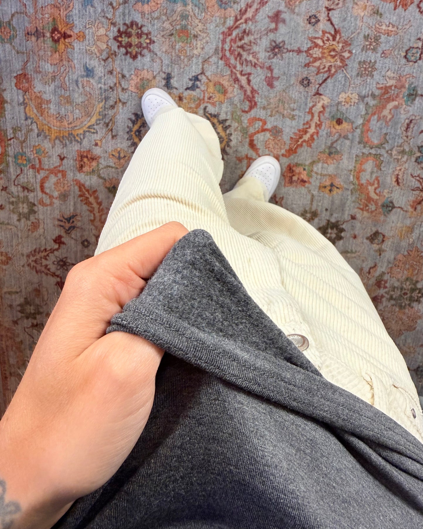 Crew neck sweatshirt